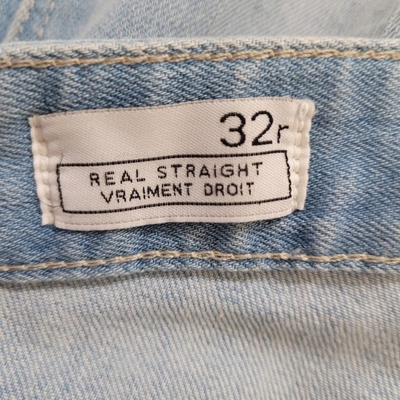 Gap Real Straight light wash straight leg jeans - Picture 6 of 8